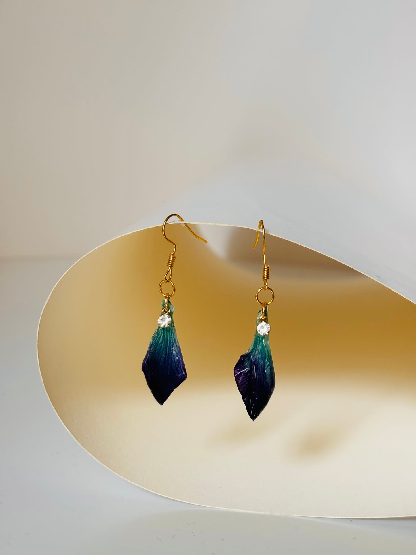 Orchid Drop Earrings