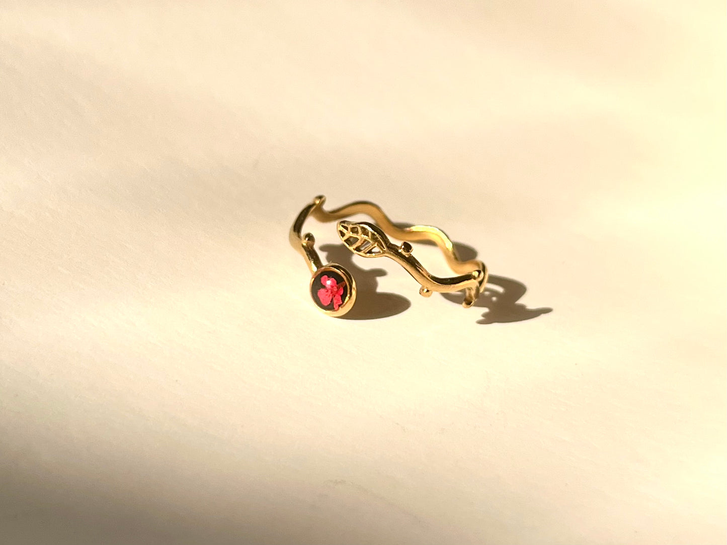 Scarlet Leaflet Ring