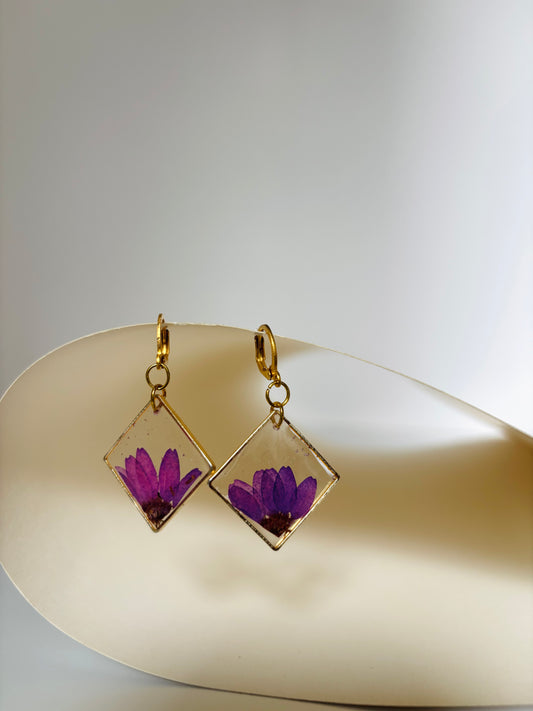 Daisquare Earrings