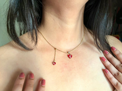 Ever After Hearts Necklace