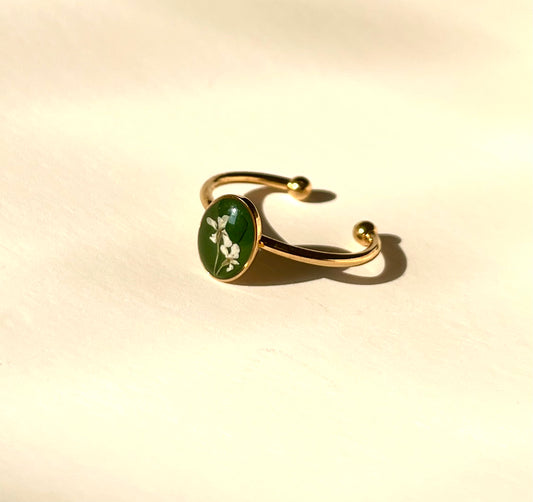 Emerald Grace Ring