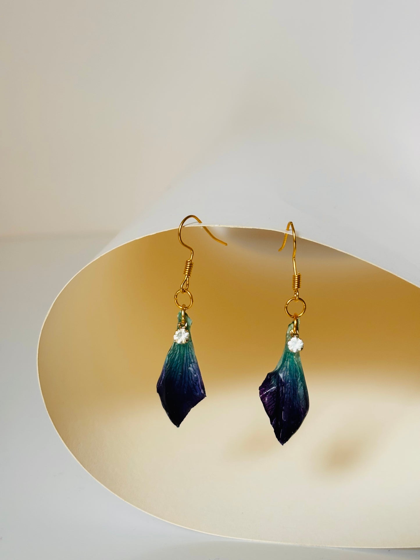 Orchid Drop Earrings