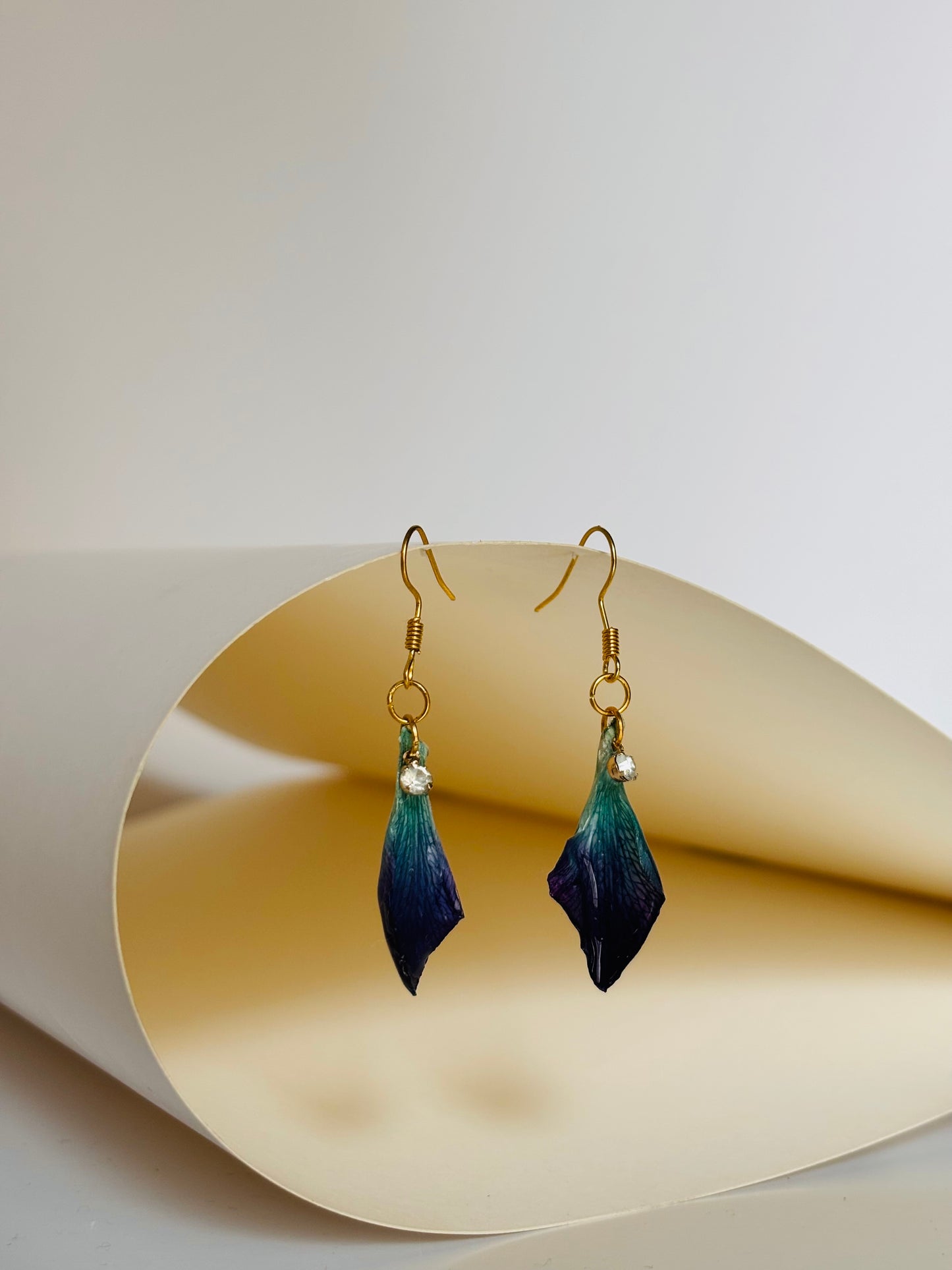 Orchid Drop Earrings