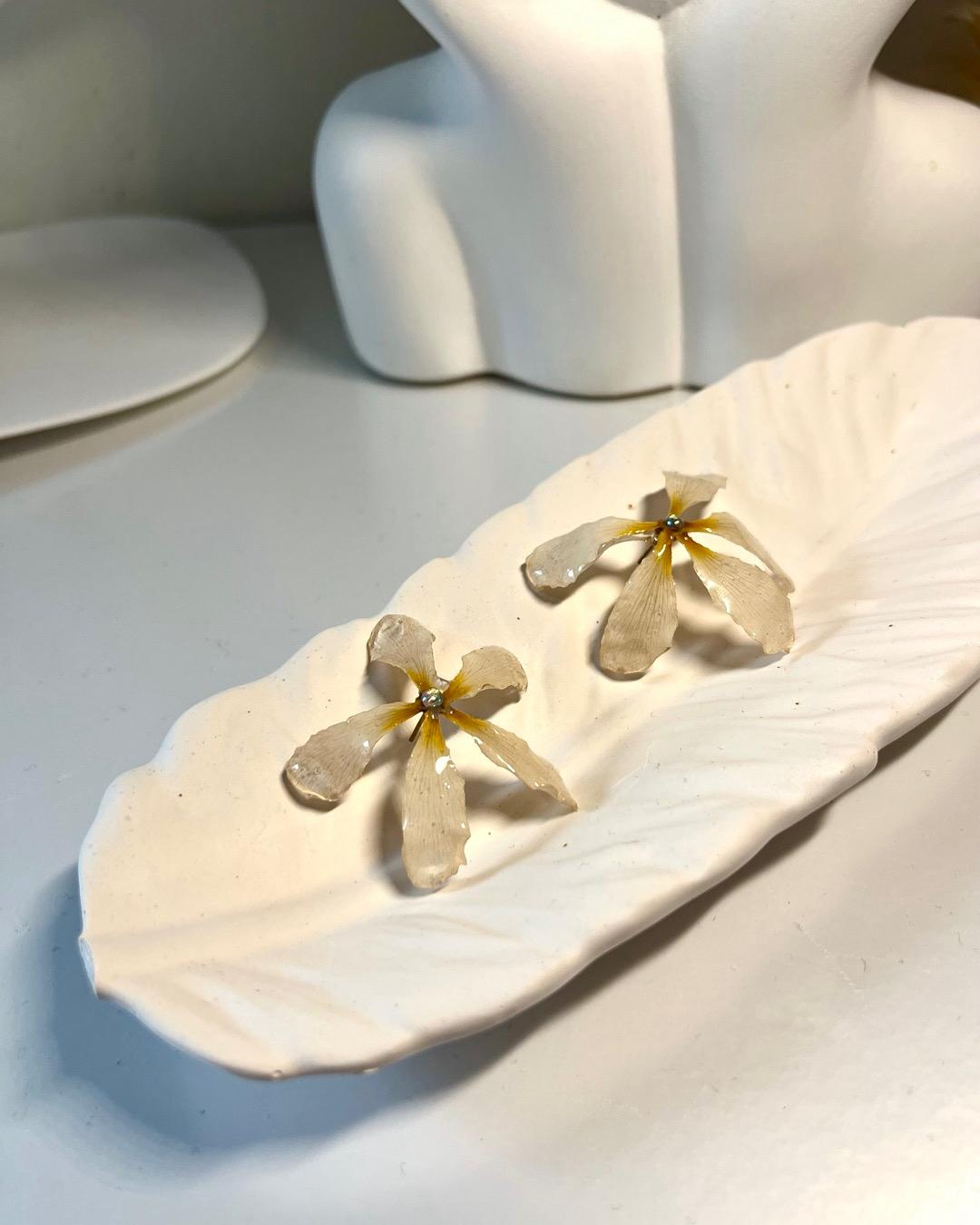 Plumeria Muse Earrings